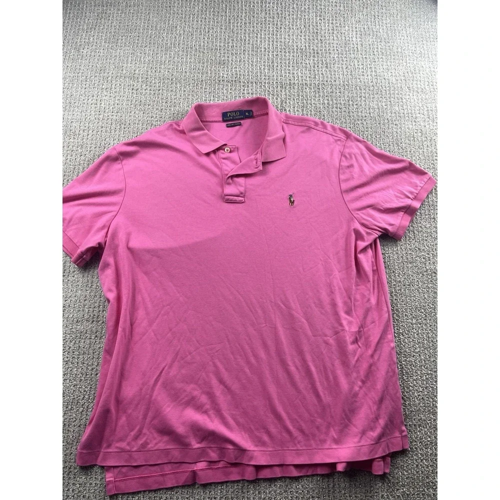 Lot Of 3 Polo Ralph Lauren Golf Polo Shirt Men's Large Performance Pima Cotton